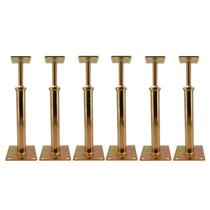 Pólo de poste de tomada de piso para nivelamento de ASTAMOTOR 6 unidades de 6 toneladas Pólo de poste de tomada de piso para nivelamento de ASTAMOTOR 6 unidades de 6 toneladas