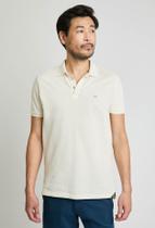 Polo Docthos Slim Manga Curta Piquet Linho Polo Docthos Slim Manga Curta Piquet Linho