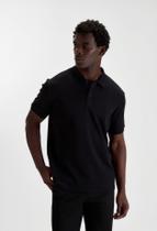 Polo docthos slim manga curta suedine egyptian Polo docthos slim manga curta suedine egyptian