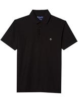 Polo Dudalina Masculina Algodão Pima Básica Preta