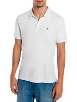 Polo Dudalina Masculina Essentials Extra Cotton Branca