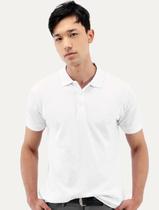 Polo Dudalina Masculina Essentials Extra Cotton Light Icon Branca