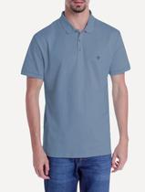 Polo Dudalina Piquet Essentials Cotton Basica Modal Azul Índigo