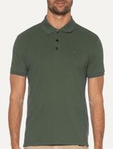 Polo Ellus Masculina Piquet Classic Easa Verde Militar