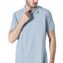 Polo Ellus Piquet Easa Classic Masculina Azul Claro 111