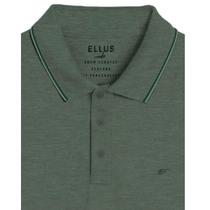 Polo Ellus Piquet Frisos e Asa Classic MC Masculina Verde