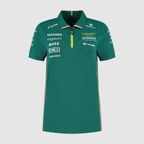 Polo Feminina Oficial Aston Martin Aramco F1 Team 2025 Polo Feminina Oficial Aston Martin Aramco F1 Team 2025