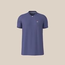 Polo Fila Player F-Box Basic Azul para Dia a Dia Polo Fila Player F-Box Basic Azul para Dia a Dia