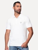 Polo Guess Masculina Piquet Branca