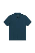 Polo Hangar 33 Malha Piquet Azul