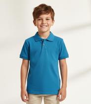 Polo infantil básica em meia malha nº 8