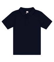 Polo Infantil Masculina Em Cotton Trick Nick Azul