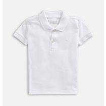 Polo Infantil Reserva Mini Piquet Branca Básica