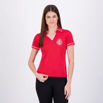 Polo Internacional Feminina Vermelha