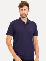 Polo John John Masculina Light Transfer Azul Polo John John Masculina Light Transfer Azul