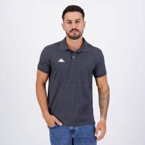 Polo Kappa Essential Sport Cinza Escuro