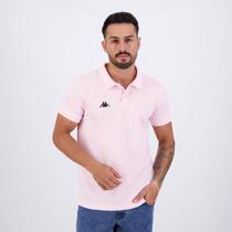 Polo Kappa Essential Sport Rosa Claro