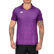 Polo Kappa Wayne Roxo - Masculino