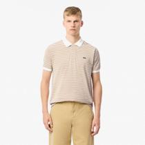 Polo Lacoste Clássica L.12.12 Petit Piqué Listrada Polo Lacoste Clássica L.12.12 Petit Piqué Listrada