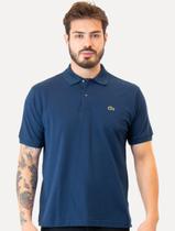 Polo Lacoste Masculina L.12.12 Azul Escuro