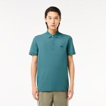 Polo Lacoste Regular Fit Paris em Piqué Stretch
