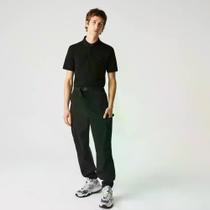 Polo Lacoste Regular Fit Paris em Piqué Stretch