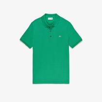 Polo Lacoste Slim Fit em Mini Piqué Stretch