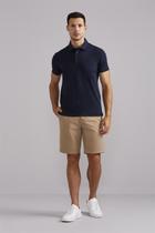 Polo Malha Premium Slim Fit - Azul Marinho Polo Malha Premium Slim Fit - Azul Marinho
