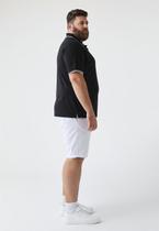 Polo Manga Curta Comfort Malha Básica - Preto Polo Manga Curta Comfort Malha Básica - Preto