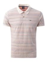 Polo Manga Curta Masculina BEGE Polo Manga Curta Masculina BEGE