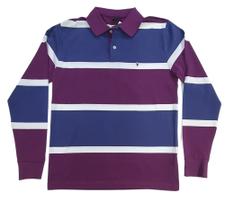 Polo Manga Longa Listrada Masculina diferenciada 1930/