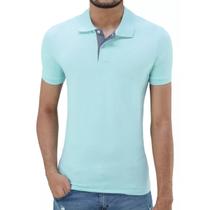 Polo Masculina Básica Ogochi Verde Claro