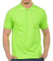 Polo Masculina Camisa Uniforme Camiseta Gola Atacado Bordar