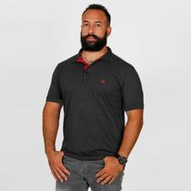 Polo Masculina Mac Giant Piquet Stonada