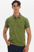 Polo Masculina Meia Malha Polo Wear Verde Escuro Polo Masculina Meia Malha Polo Wear Verde Escuro