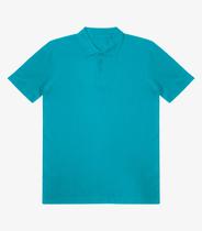 Polo Masculina Piquet Básica Select Azul