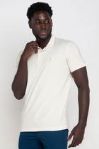 Polo Masculina Piquet Bordada Polo Wear Off White