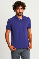 Polo Masculina Piquet Gola Lisa Polo Wear Azul Escuro Polo Masculina Piquet Gola Lisa Polo Wear Azul Escuro