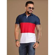 Polo Masculina Pitbull Lançamento Ref 88124 Polo Masculina Pitbull Lançamento Ref 88124