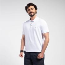 Polo Mm Docthos Slim Malha Com Peitilho Contraste