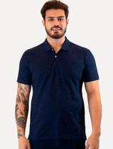 Polo Original Penguin Masculina Piquet Flamê Azul Marinho