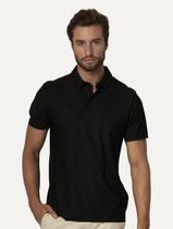 Polo Pacific Blue Masculina Basic Preta