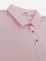 Polo Pacific Blue Masculina Basic Rosa Claro