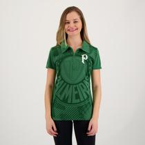 Polo Palmeiras Effect Logo Feminina Verde