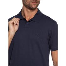 Polo pima piquet reserva azul marinho