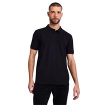 Polo Pima Piquet Reserva Preto
