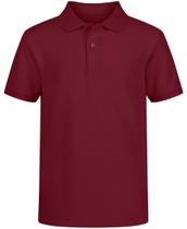 Polo Piquê de Manga Curta para Meninos Izod Uniforme Escolar, Vinho, 4T Polo Piquê de Manga Curta para Meninos Izod Uniforme Escolar, Vinho, 4T