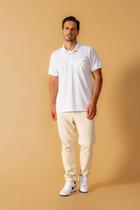 Polo piquet adulto c/ bolso ref. 22280 tamanho:gcor:branca
