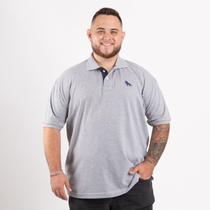 Polo Piquet Com Bordado Plus Size G4 E G5