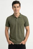 Polo Piquet Masculina Leve Confortável Polo Wear Verde Médio Polo Piquet Masculina Leve Confortável Polo Wear Verde Médio